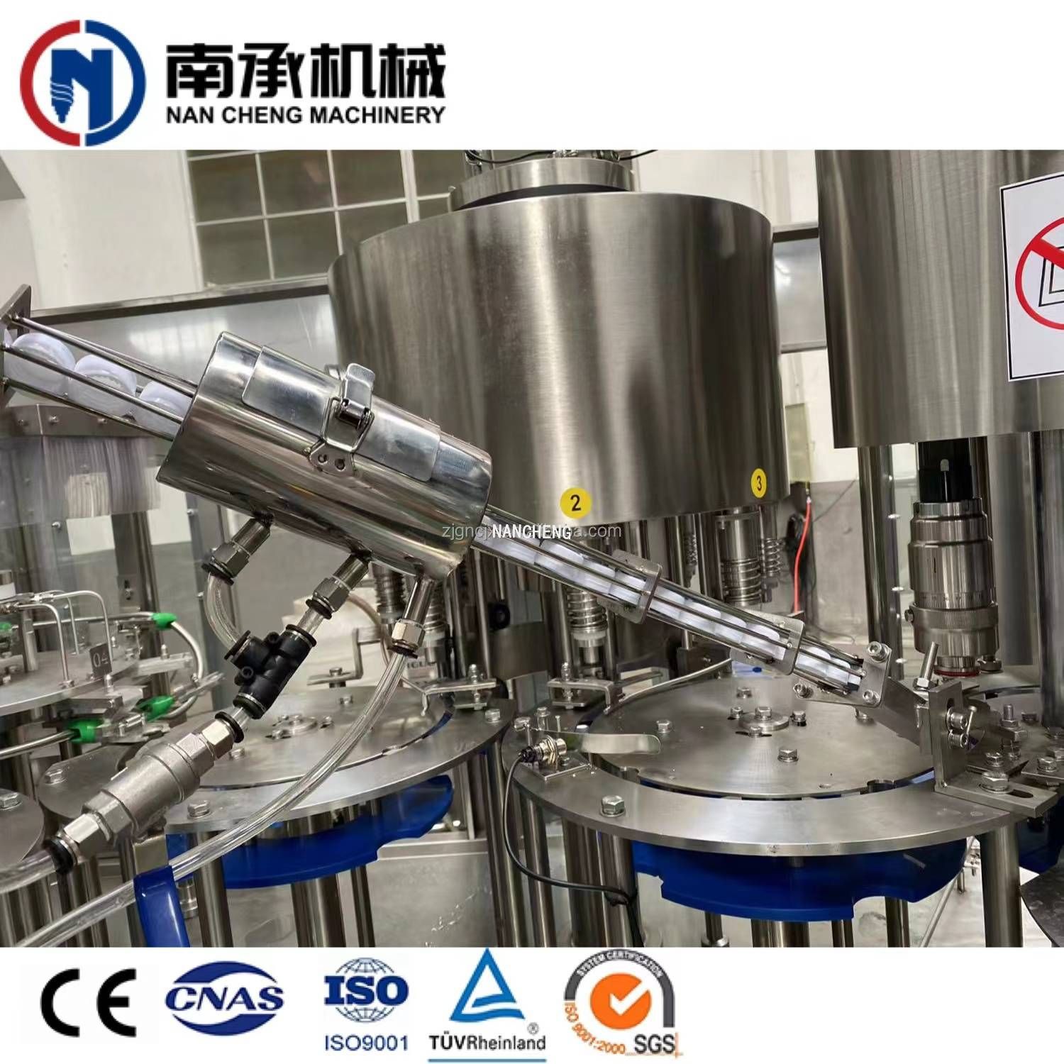 5000瓶/小時自動水裝三合一機(型號:XGF8-8-3加大款)