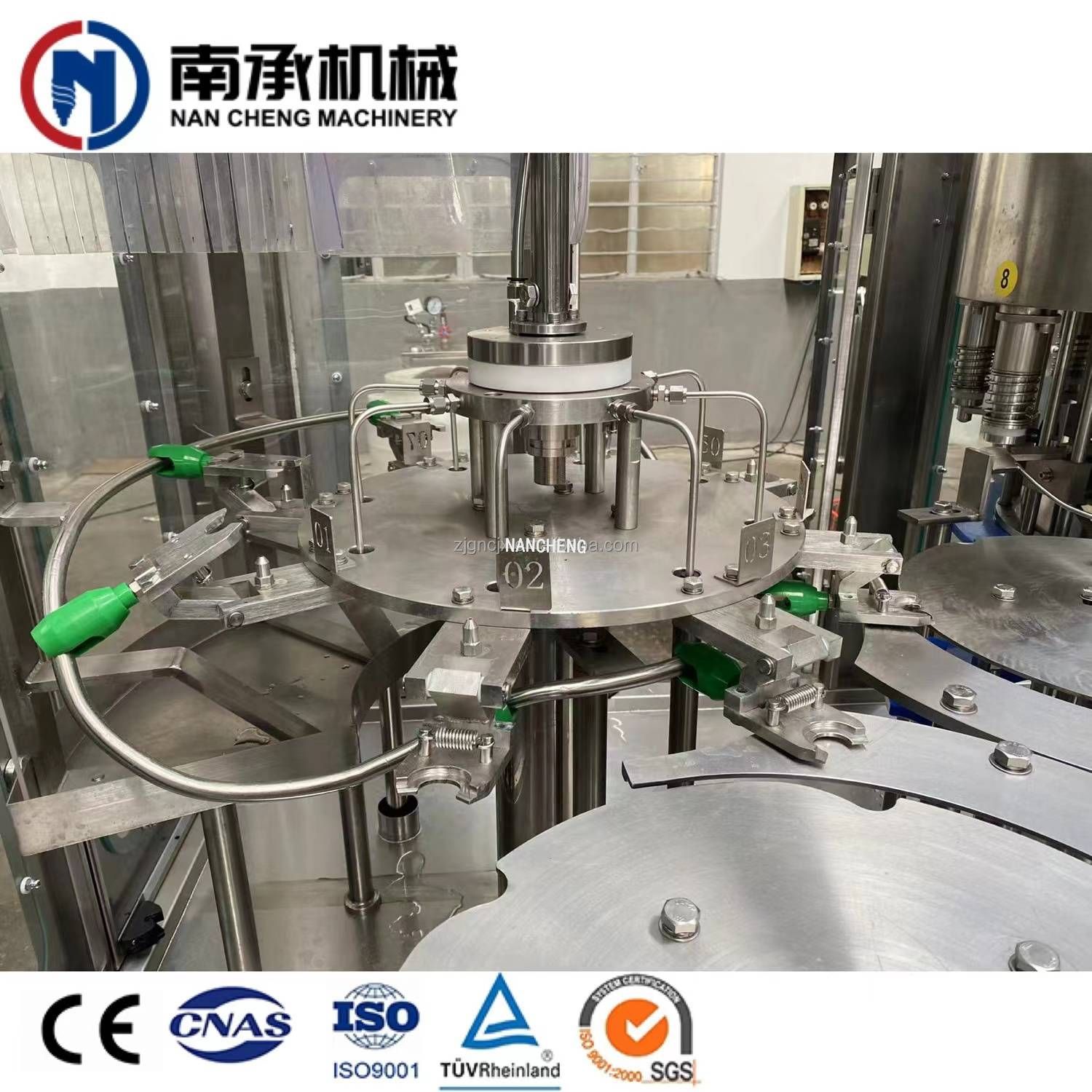 5000瓶/小時自動水裝三合一機(型號:XGF8-8-3加大款)