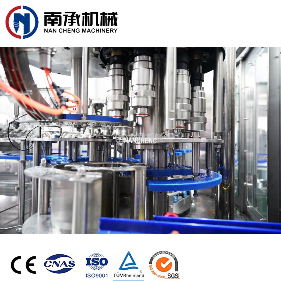 10000 瓶/小時熱灌裝生產設備灌裝機(型號:RXGF24-24-8)